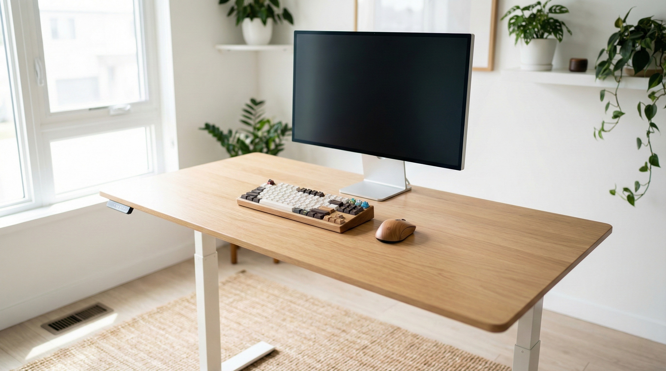 Desk and Workspace